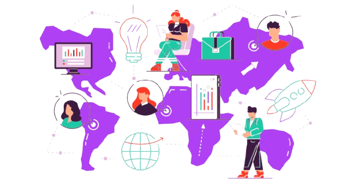 Global SEO Illustration